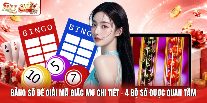 Bảng Số Đề Giải Mã Giấc Mơ Chi Tiết - 4 Bộ Số Được Quan Tâm