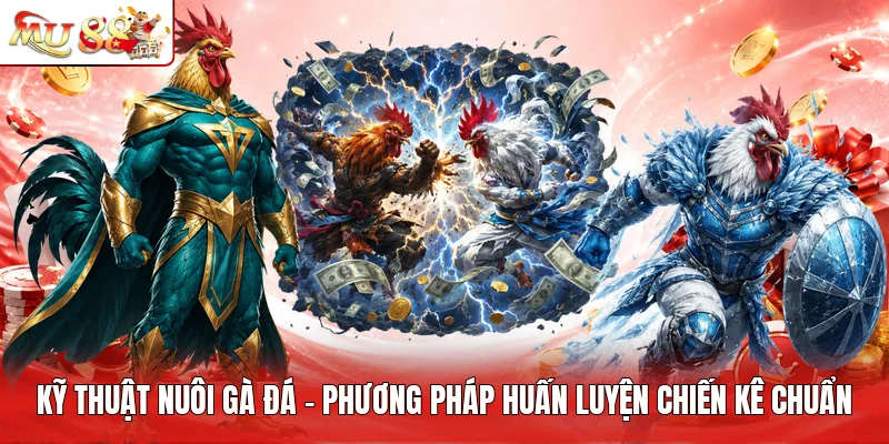 Kỹ Thuật Nuôi Gà Đá - Phương Pháp Huấn Luyện Chiến Kê Chuẩn